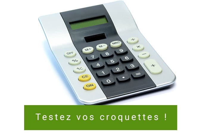 Analyse des croquettes pour chien